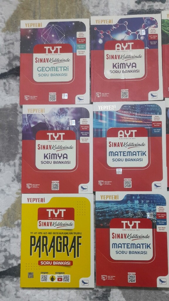 TYT AYT TEST KİTAPLARI - 4