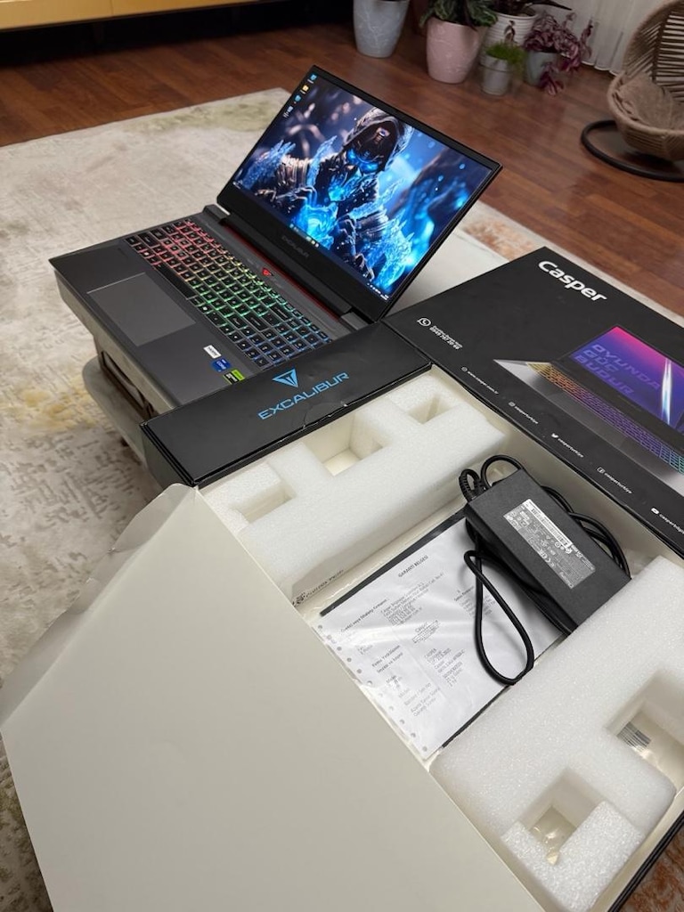 Casper Excalibur RTX5050 Garantili Gaming Laptop - 4