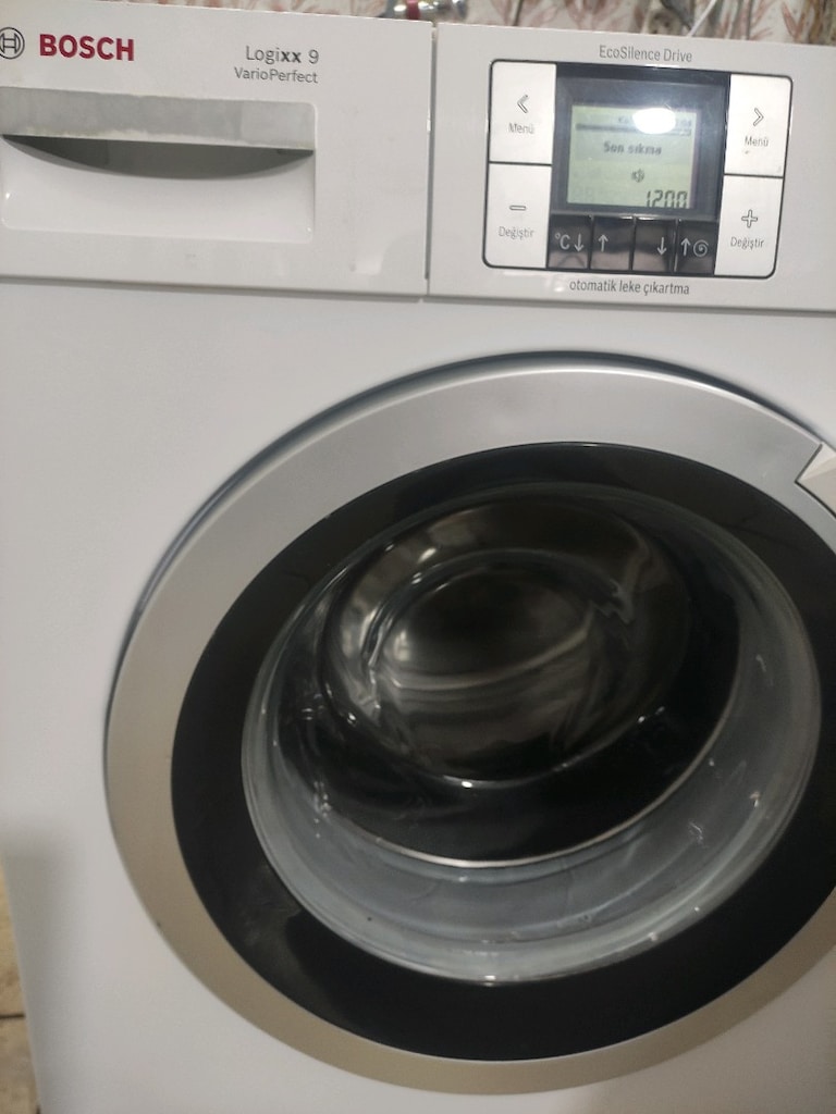 BOSCH 9 KİLO LEKE ÇIKARMA ÖZELLİĞİ ÇAMAŞIR SORUNSUZ ÇALIŞIR DURUMDA TE - 3