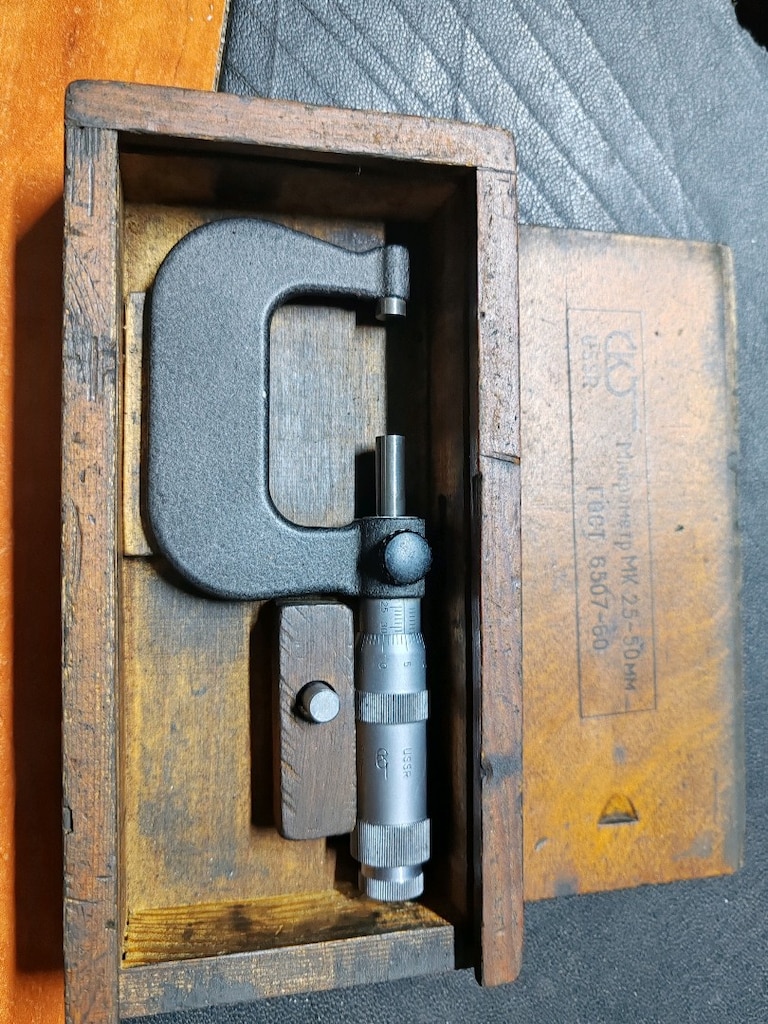 SSCB (Eski Sovyet) Yapımı outside micrometre - 4