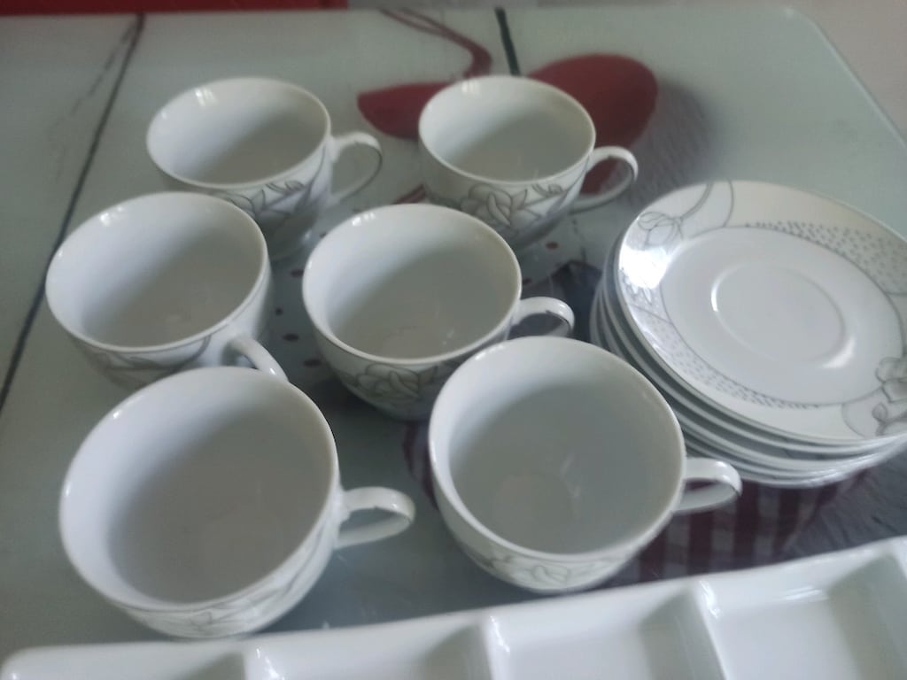Nescafe fincanı ve kahvaltı tabağı seti - 2