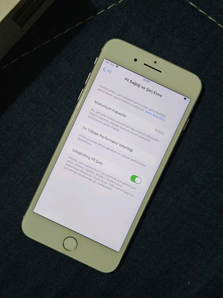 İphone 8 plus 64 gb gümüş - 11