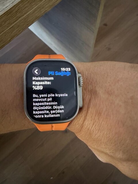 Apple Watch Ultra 1 49mm Titanyum | Hatasız • Kutulu • İlk sahibinden