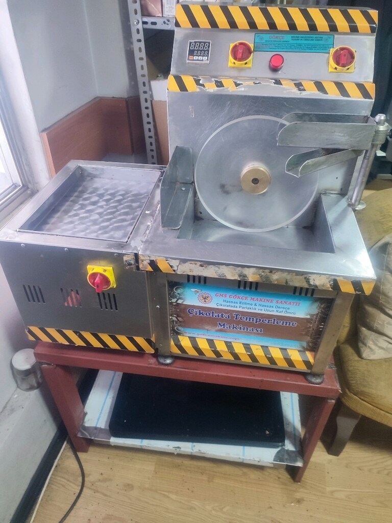 çikolata temperleme makinesi