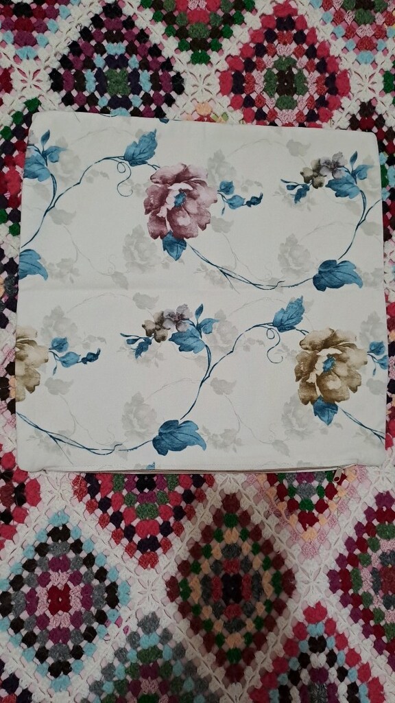 pastel renkte,çiçek desenli koltuk kırlenti - 5