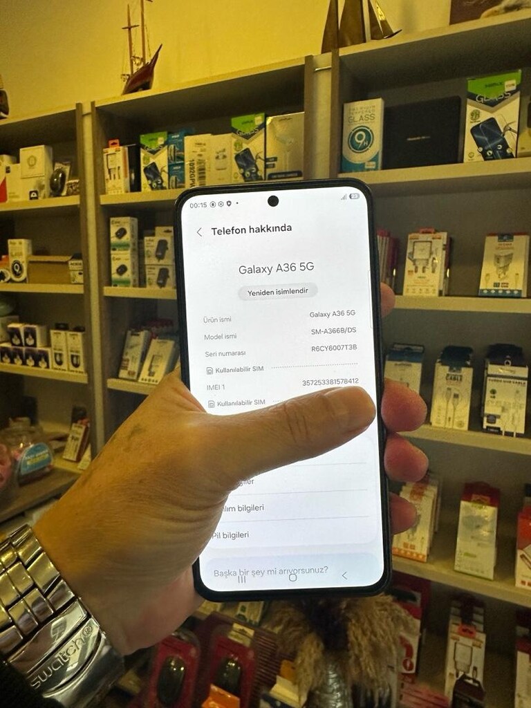 Samsung a36 128/8 hatasız tr 28/11/2027 ye kadar garanti li - 3