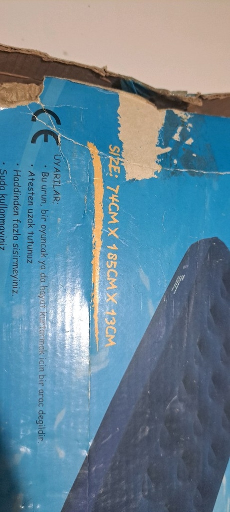 ŞİŞME YATAK 2 ADET MEVCUTTUR - 2
