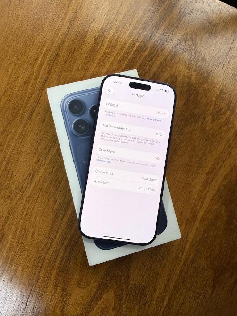 İPHONE 17 PRO 256 GB PİL 100 BİR YIL AÇIK GARANTİLİ KAPSAMLI MODEL - 3