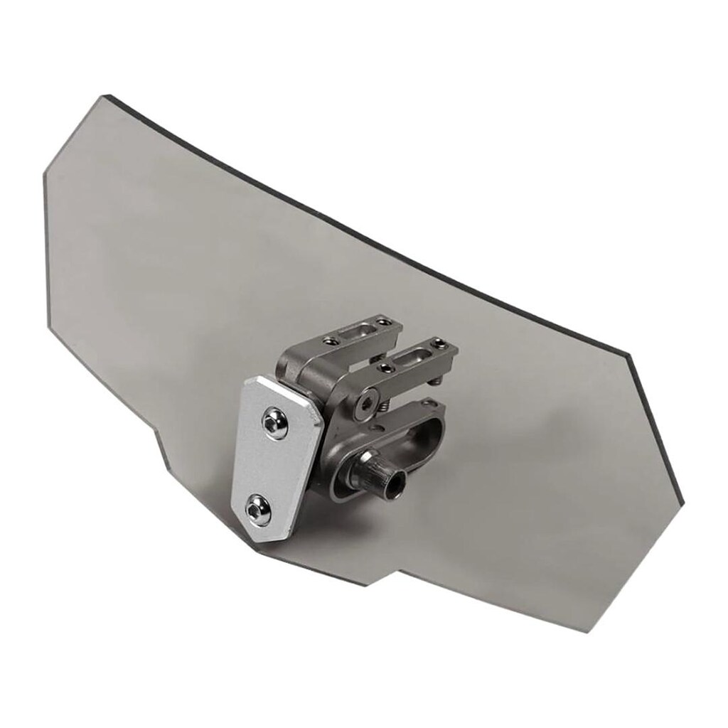 KNMASTER WD200 MOTOSİKLET ÖN CAM DEFLEKTÖR FÜME/ŞEFFAF - 4