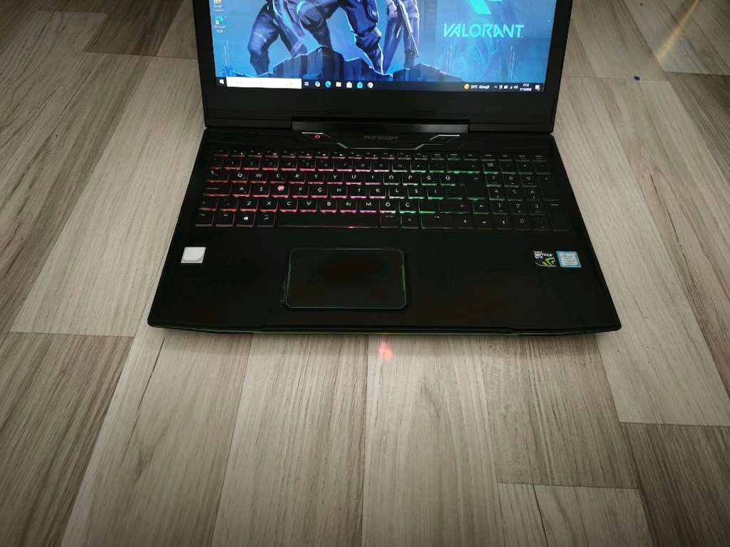 MONSTER ABRA A5 İ7.8.NESİL GTX.1050Tİ 12.CB.RAM 256.CB.SSD TERTEMİZ - 7