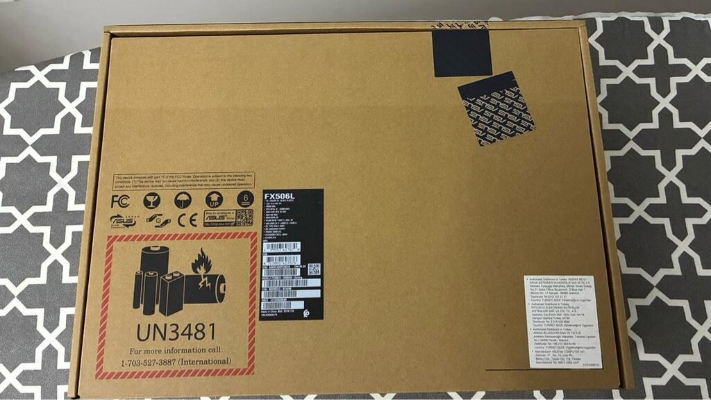 ACİL ASUS FX506LH - HN004W - TUF Gaming Notebook Oyuncu Laptop -Mouse - 12