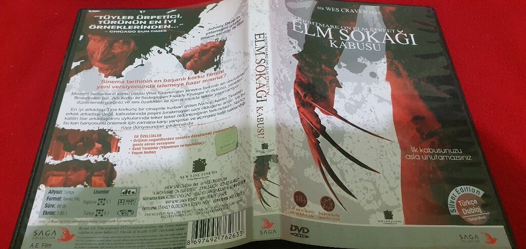 Elm Sokağı Kabusu seti ve Alacakaranlık DVD - 5