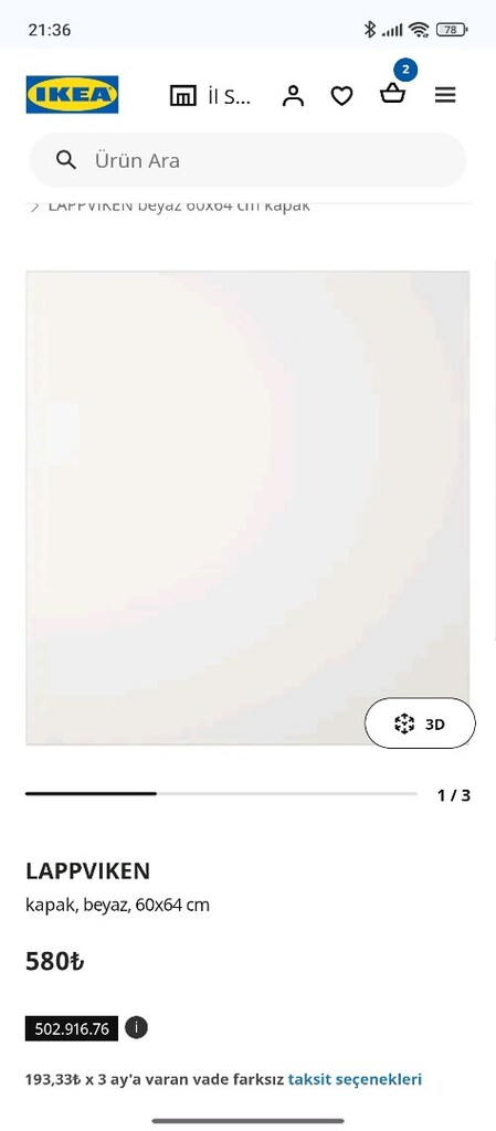 ikea stubbarp dolap ayağı ve besta dolap kapağı - 2