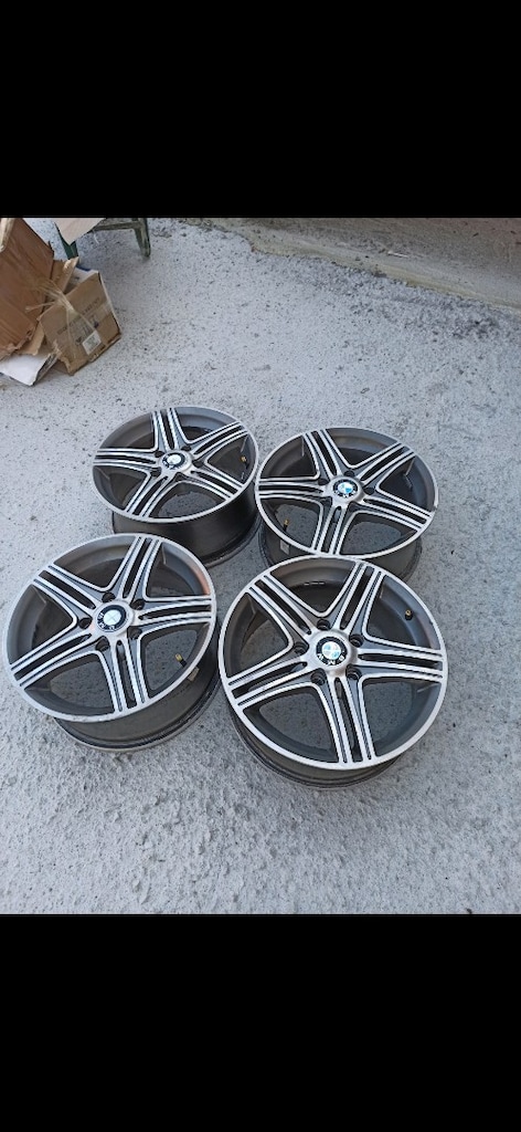 16 inç 5 x120 bijon aralığında Cant takımı kırık kaynak vs yok temiz - 3