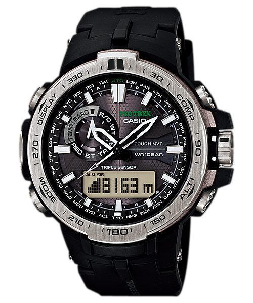 CASIO PRO-TREK PRW-6000 PROTREK GÜNEŞ ENERŞİLİ Jiroskoplu DAĞCI SAATİ