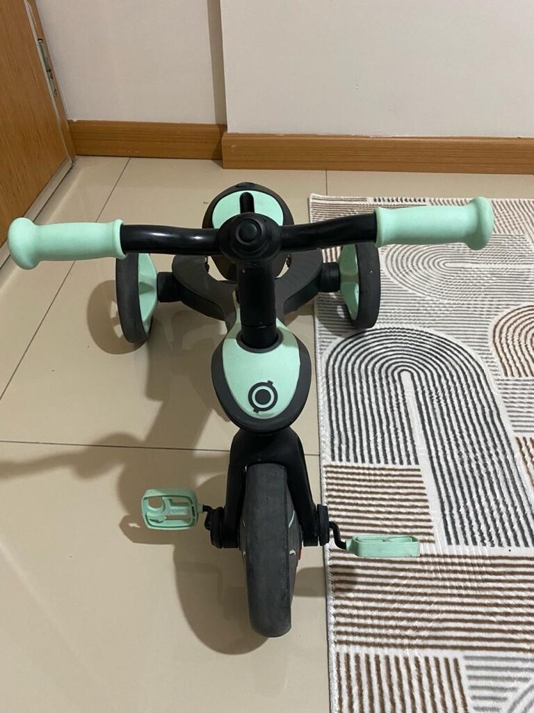 Zeytin Yeşili Globber Explorer 4 in 1 Çocuk Bisikleti - 8