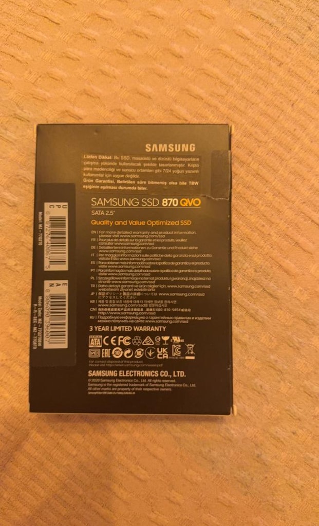 Samsung 870 QVO 2TB SSD - 2