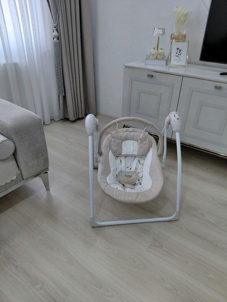 baby plus elektrikli ana kucağı otomatik sallanan+kumandalı+ müzikli - 3