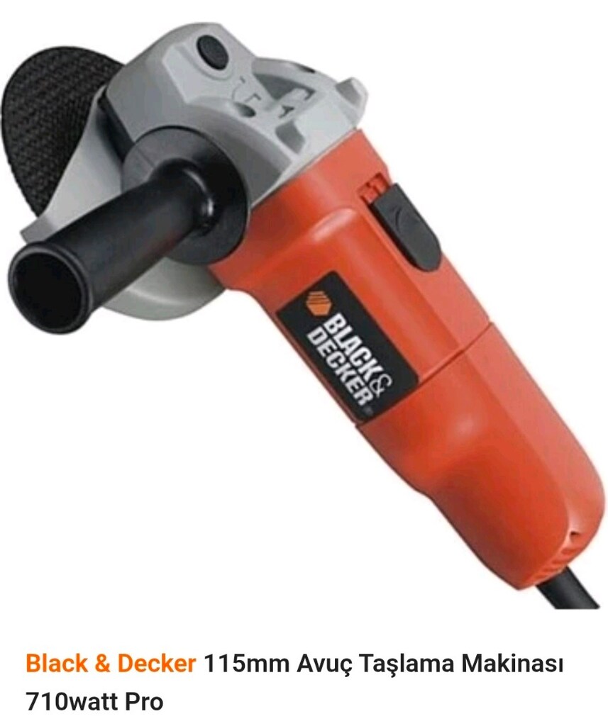 Black decker pro avuç içi taşlama - 2