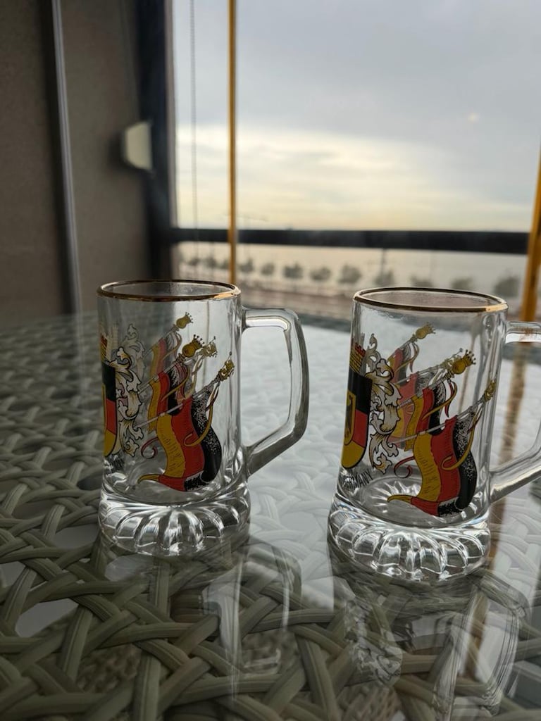 Alman Temalı İkili Bira Bardağı Seti - 2
