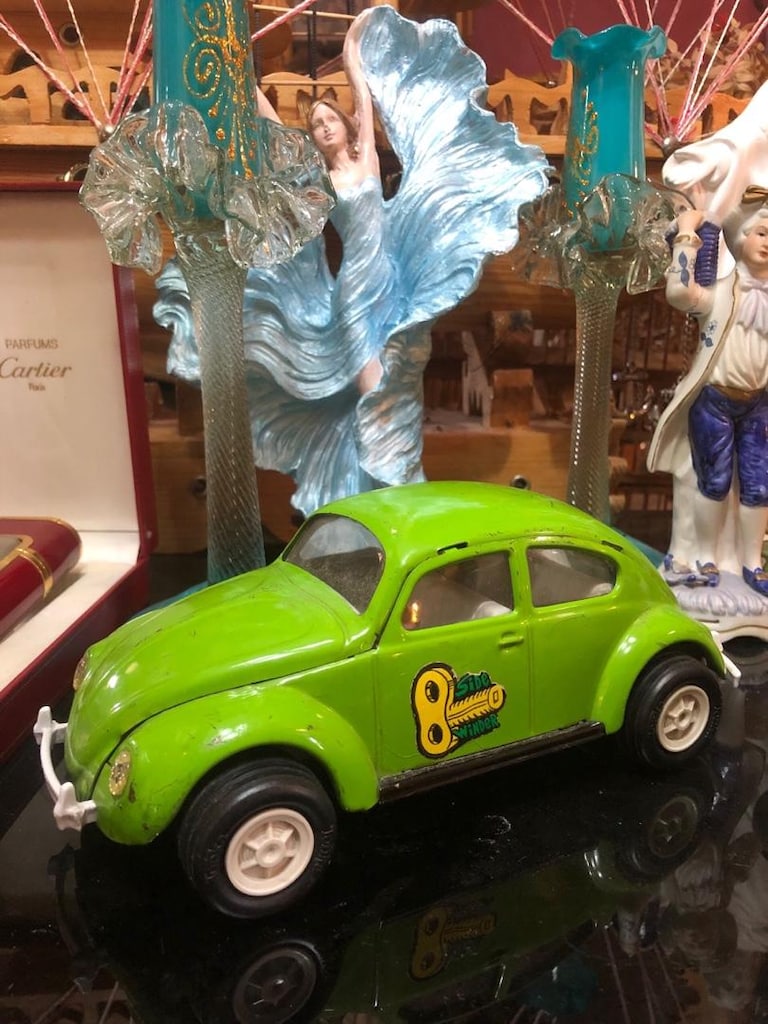 Vintage Tonka Volkawage (Side Winder) Beetle Metal Oyuncak Araba - 2
