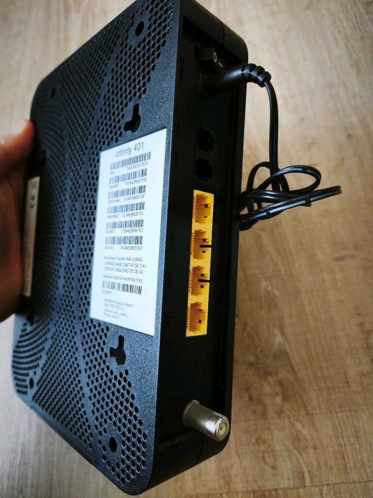 NETMASTER infinity 401 kablonet modem - 6