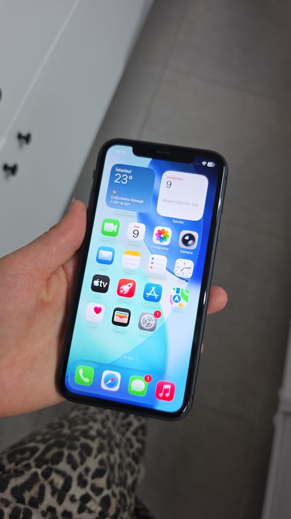 1 YIL GARANTİLİ İPHONE 11 64 GB PİL 100 SİYAH - 4