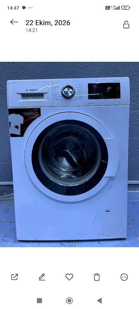 Bosch 9 kg eve teslim kapıda ödeme - 2