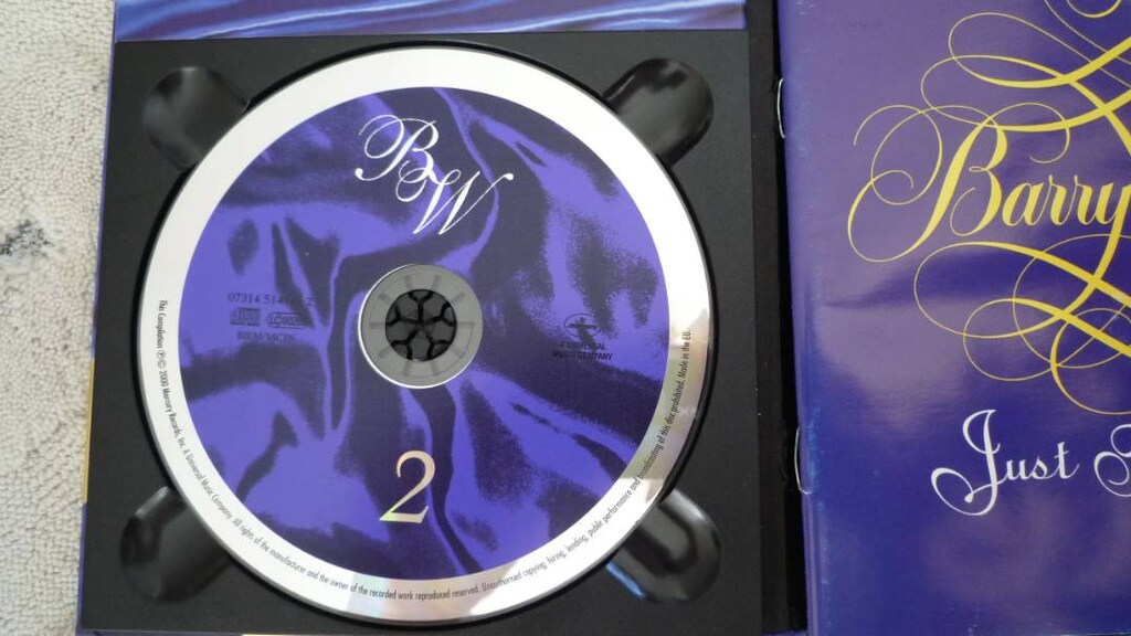 Barry White 4 CD'li Kitap Albüm - Limited Edition - 4