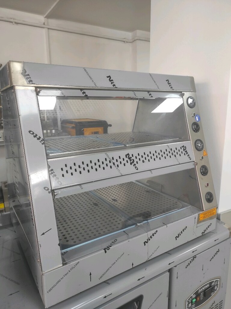 Sıcak Teşhir Ünitelesi 84 cm Çift katlı 220v - 2