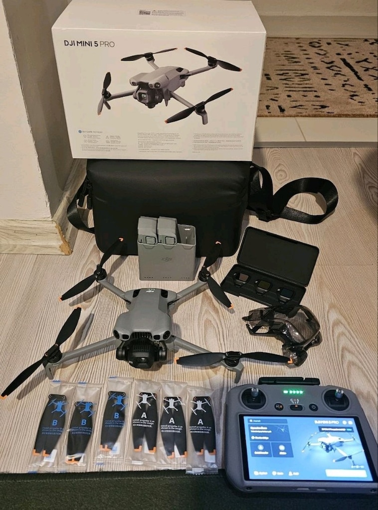 DJI Mini 5 Pro Fly More Combo - 23 Ay Garantili Kusursuz
