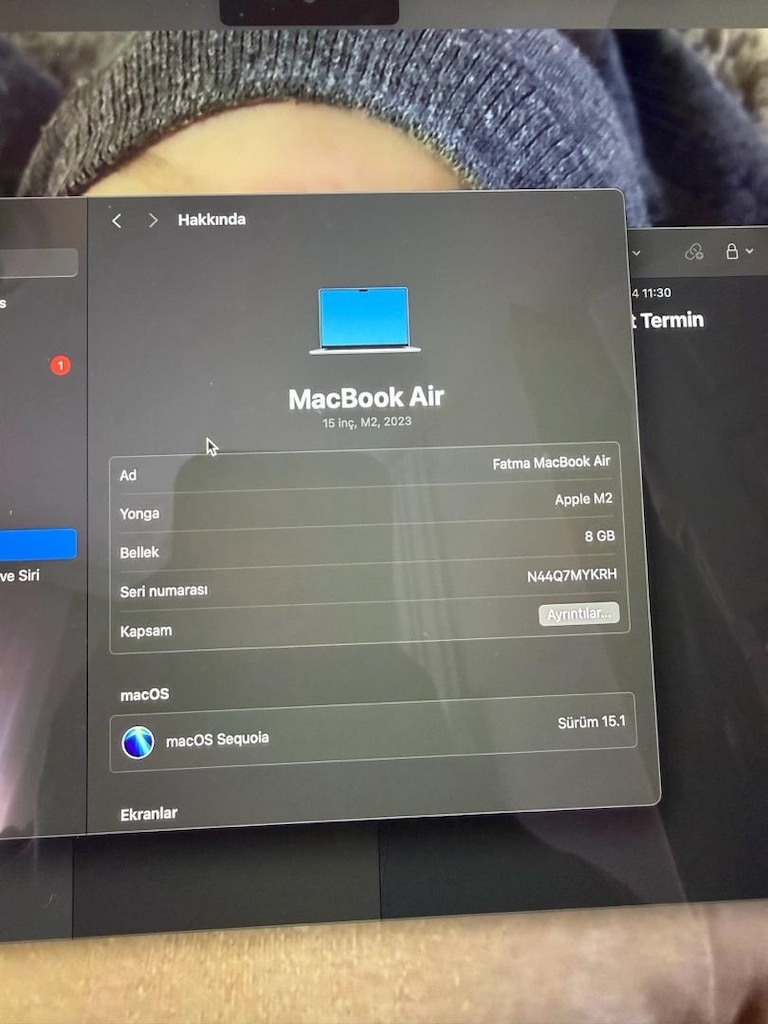 APPLE Mackbook AİR 2023 - 7