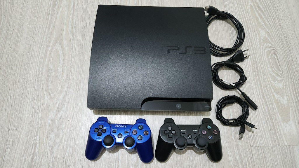 PS3 Slim 500 GB, 43 Popüler Oyunlu, Çift Kollu Sorunsuz Tertemiz - 2