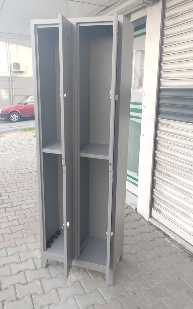4 KAPILI SOYUNMA DOLABI AYNI GÜN ÜCRETSİZ KARGO - 2