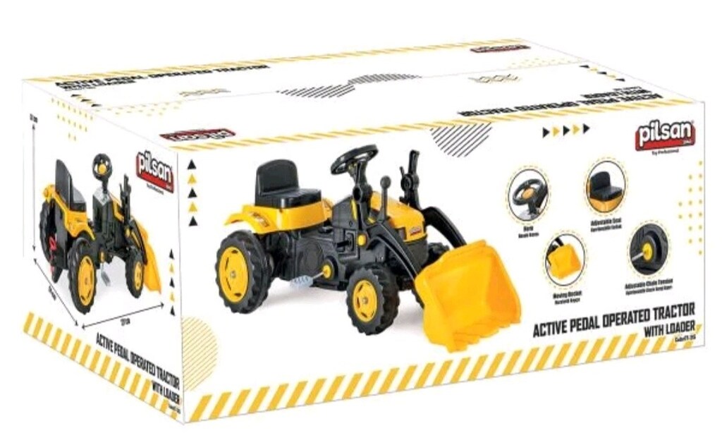 pilsan kepceli pedalli traktor - 3