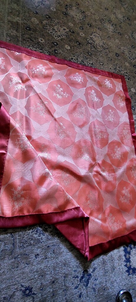 ELMASIYE ANTIKA OHCA PEMBE BROKAR DESEN MOR ASTARLI SANDİKTAN SİFİR - 3