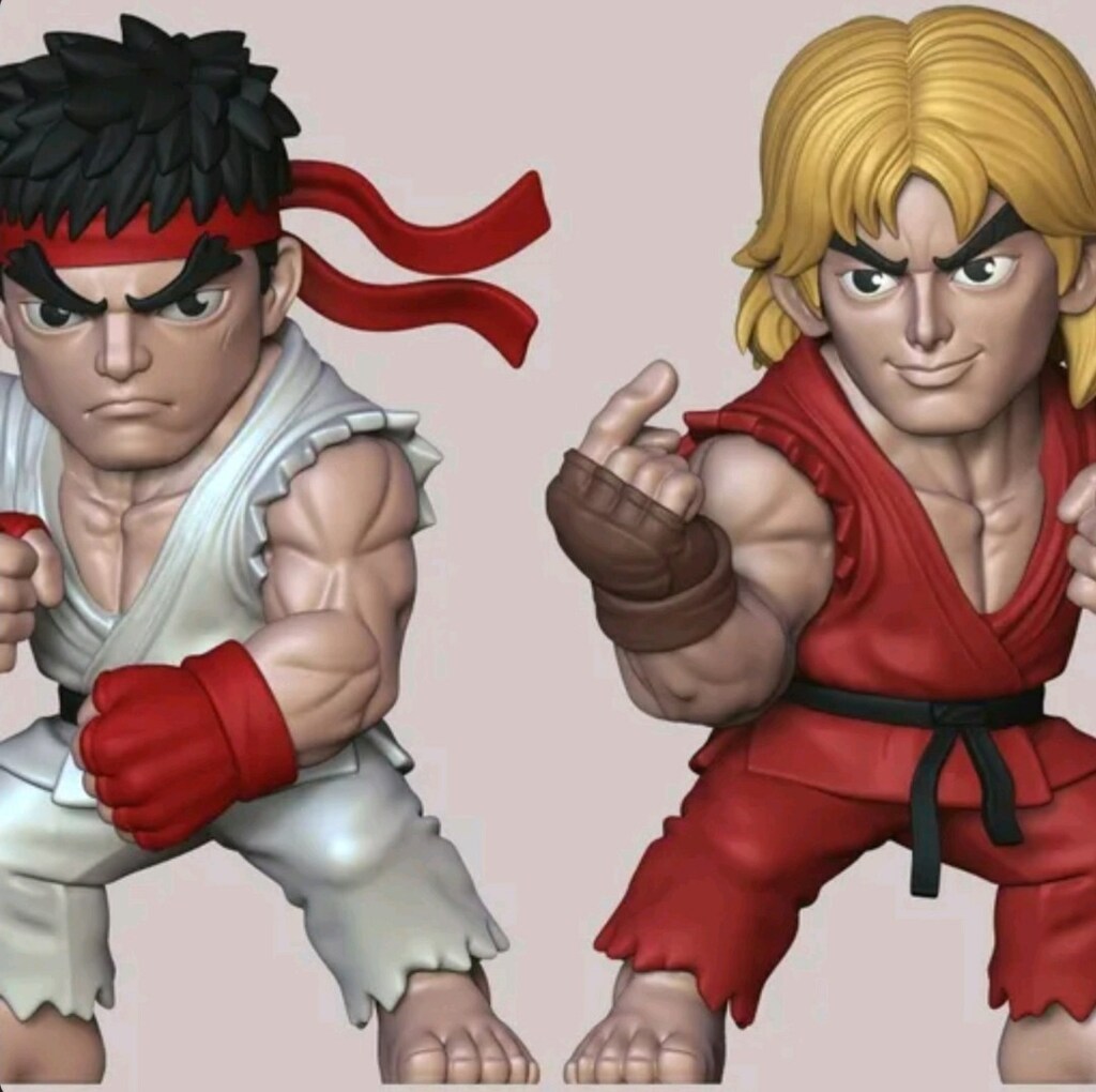 KEN Masters Figürü - Street Fighter Serisi | Premium Koleksiyonluk - 6