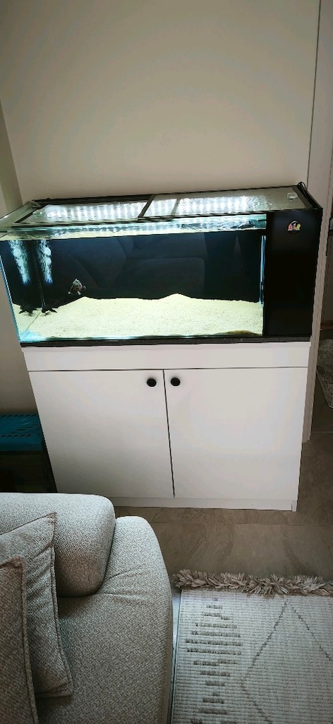 1 METRE DOLAPLI AKVARYUM SETİ