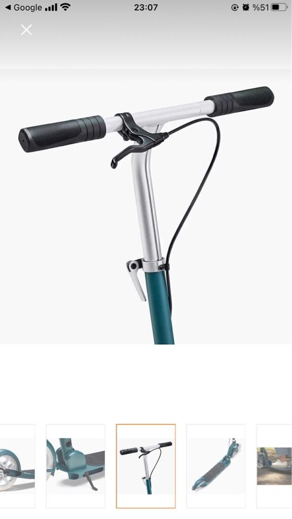 Öğrenci Kullanılmış 2. El, Oxelo | R 500 Scooter - 4