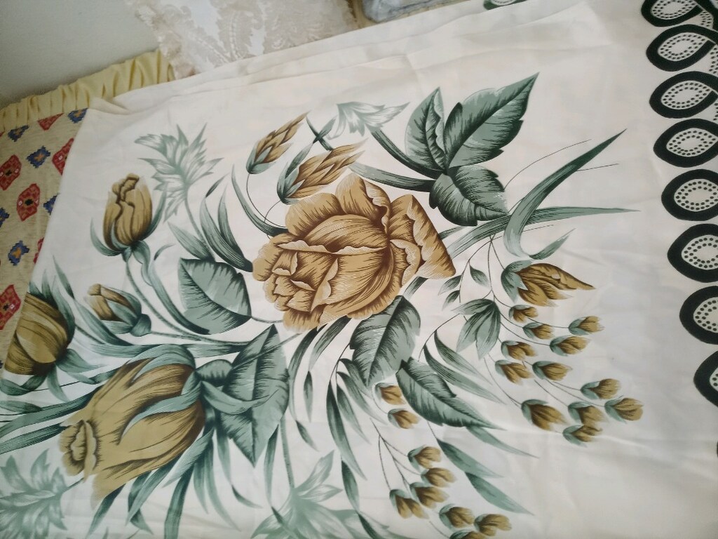 antika kumaş sifr ürün 4 metre kumas - 3