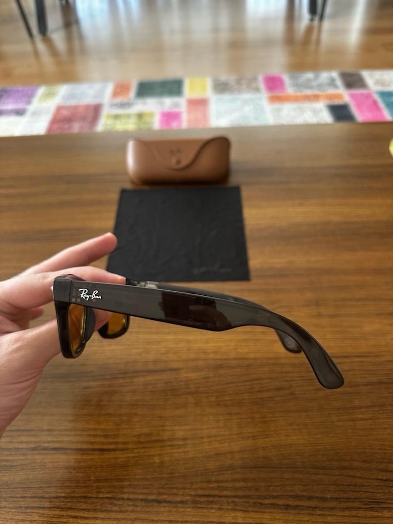 Ray-Ban Meta Wayfarer Akıllı Gözlük - Amber Cam - 5