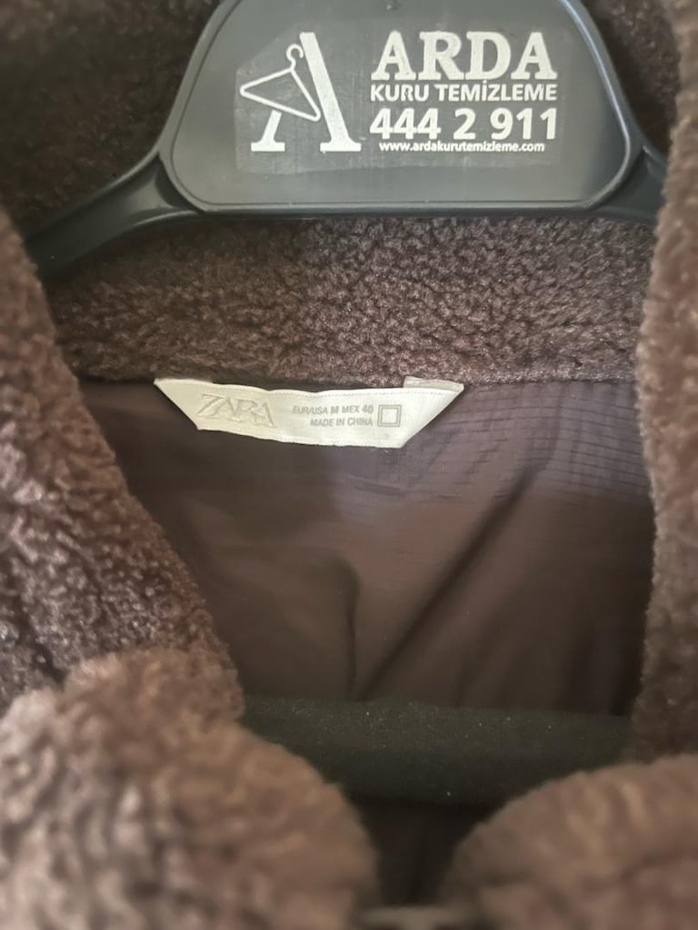 Zara Peluş Mont - 10