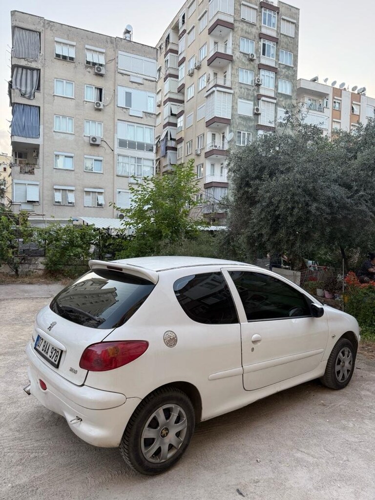 SIFIR VİZE DİPDİRİ 2008 PEUGEOT 206 SIFIR MOTOR - 8