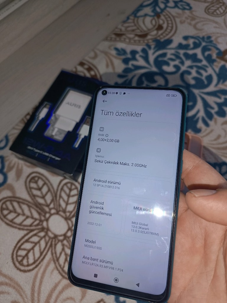 redmi not 9 128gb hafıza 6gb ram yurtiçi cihazı tr - 5