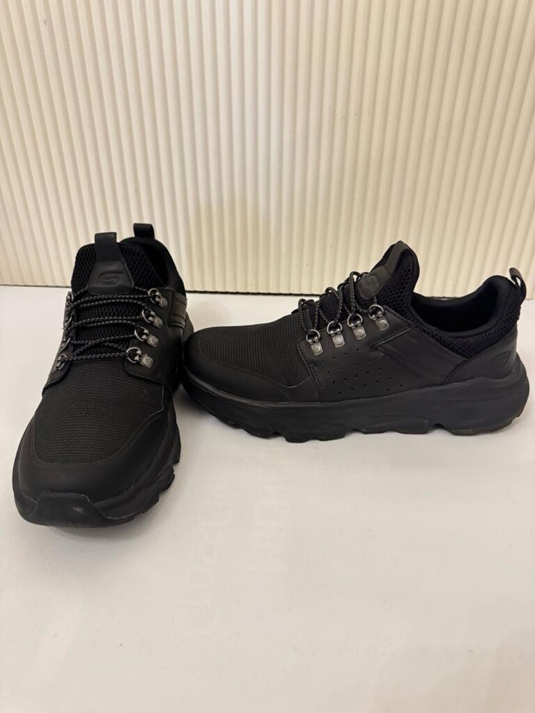 Skechers Siyah Bağcıklı Spor Ayakkabı - 3