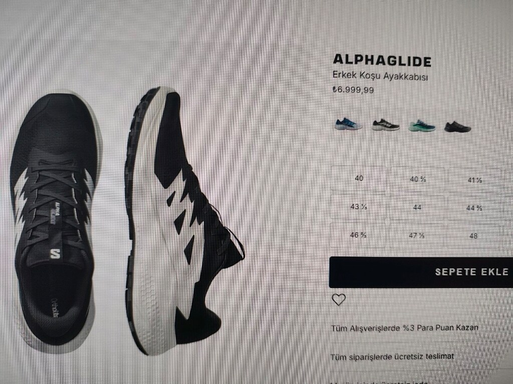 Salomon alphaglide günlük yürüyüş ayakkabısı - 2