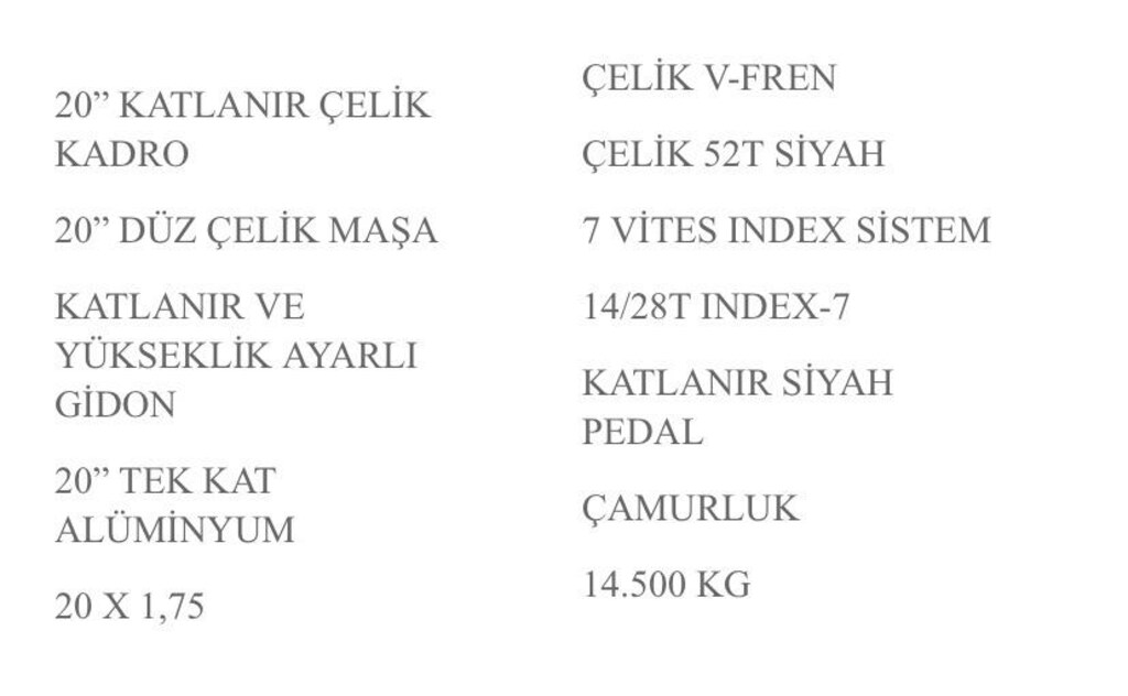 foldo katlanır bisiklet - 11