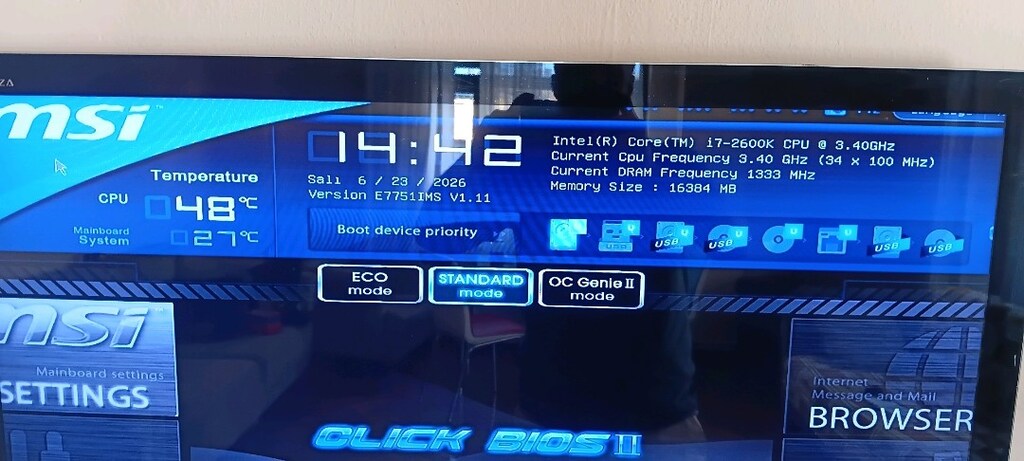 Gaming PC İ7+16ram+1050ti ekran kartı +1tb disk+MSI Z77A - 5