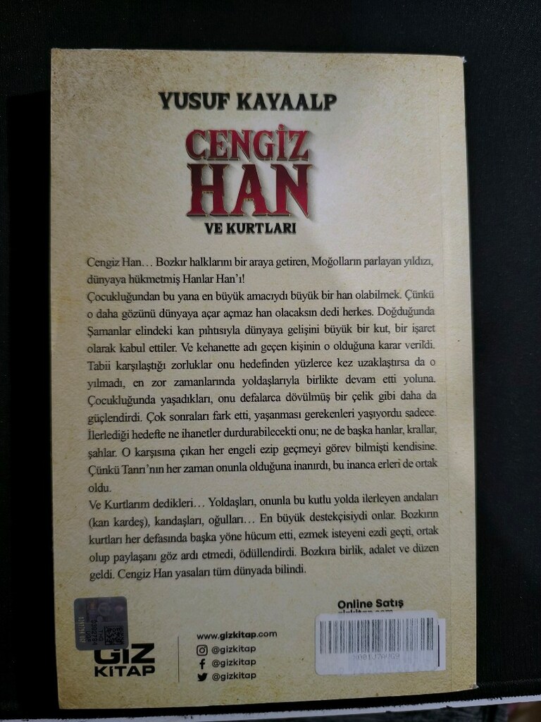 Cengiz Han ve Kurtları - Yusuf Kayaalp - 2