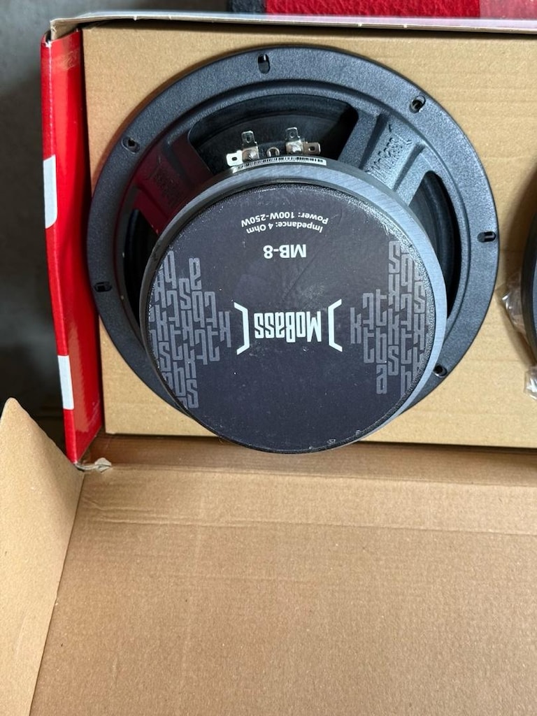 MOBASS MB-8 1 ADET TEK 20 Cm SIFIRDAN FARKSIZ MİDRANGE - 4